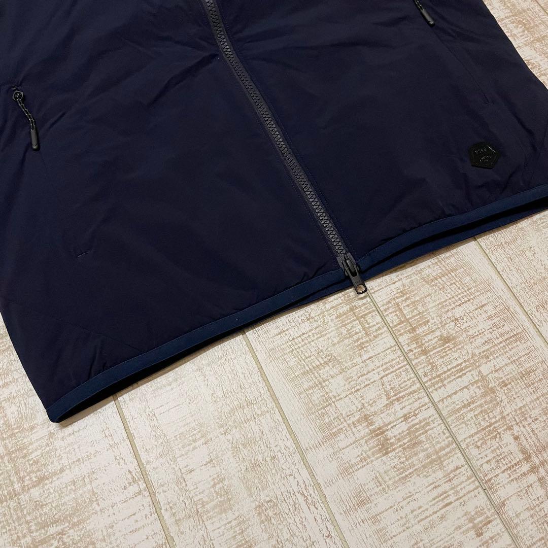 新品 キャロウェイ 長袖ブルゾン 中綿 撥水 フード付き ネイビー Lサイズ