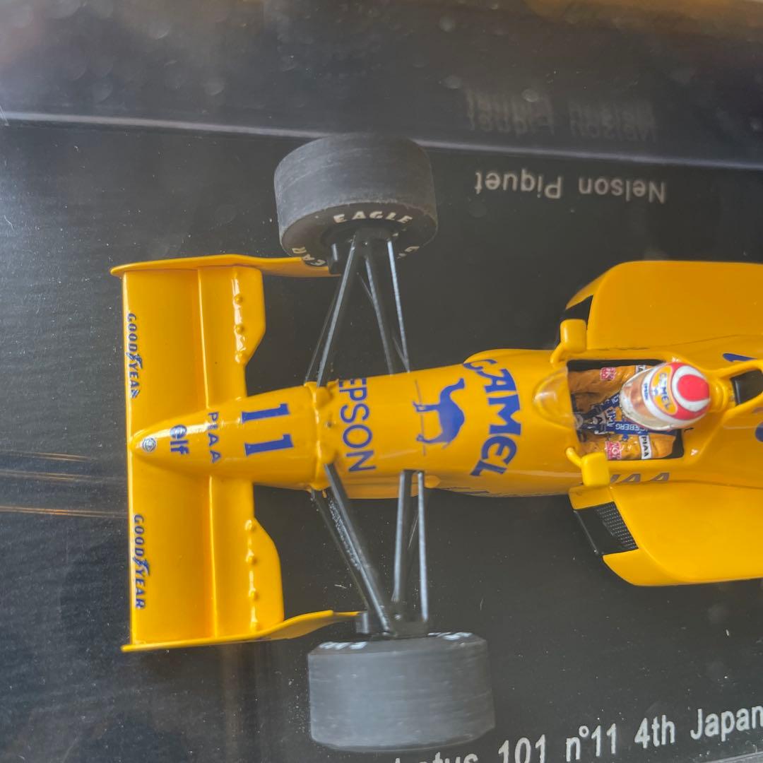 絶版 1/43 スパーク　ロータス　ジャッド　 日本GP4位　1989 N.ピケ