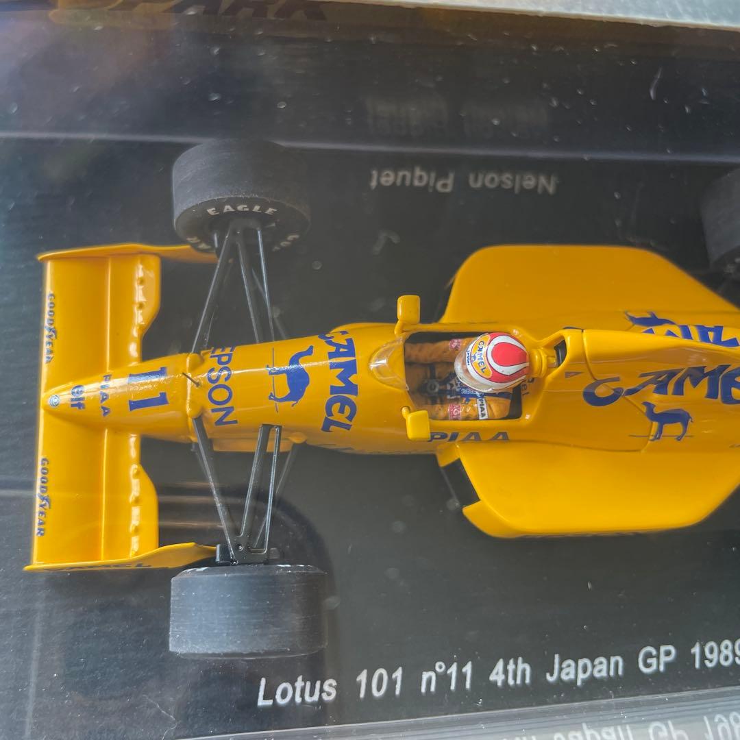 絶版 1/43 スパーク　ロータス　ジャッド　 日本GP4位　1989 N.ピケ