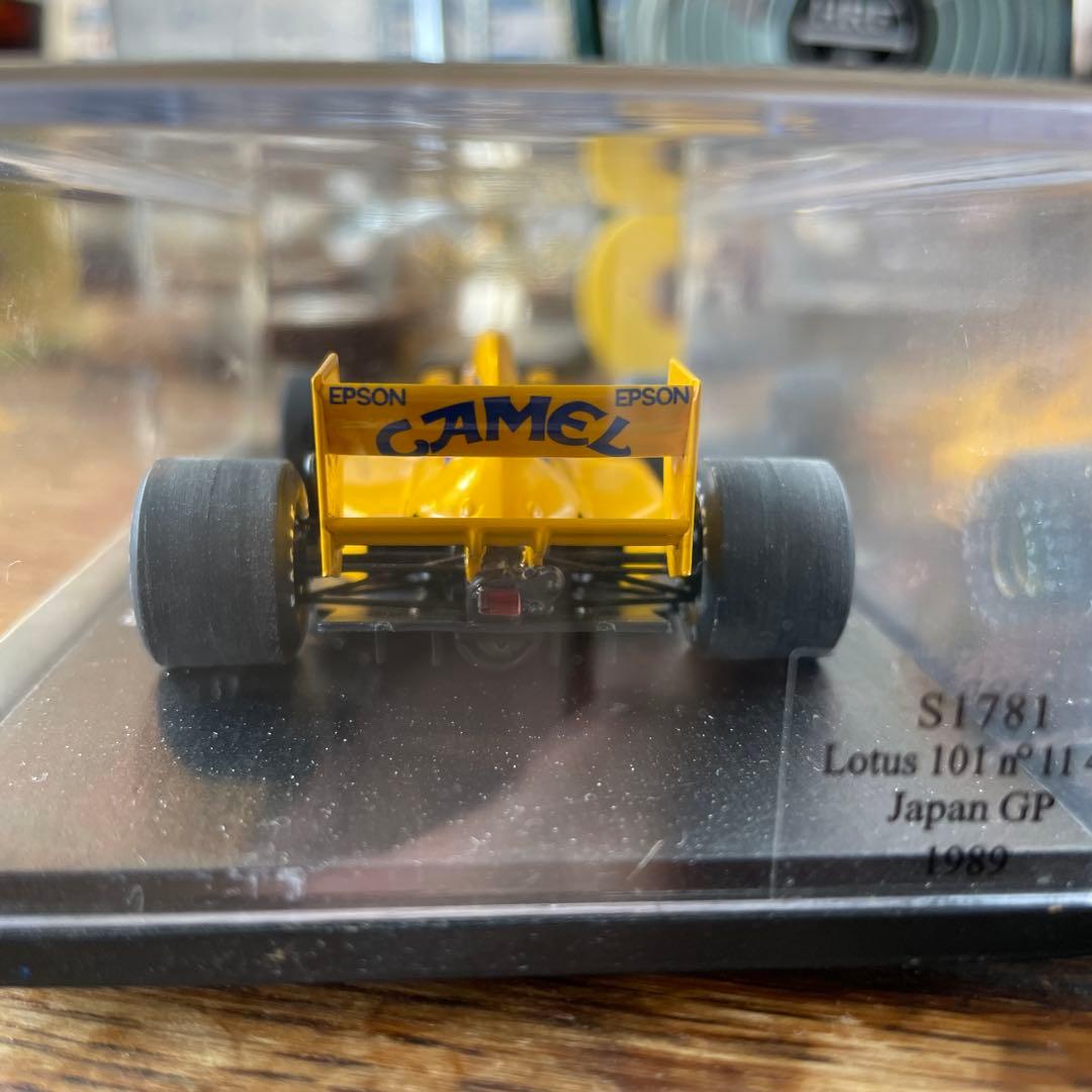 絶版 1/43 スパーク　ロータス　ジャッド　 日本GP4位　1989 N.ピケ