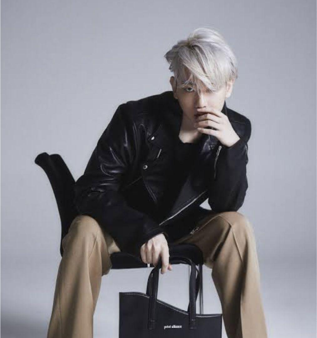 【未使用】EXO ベッキョン prive ライダースジャケット