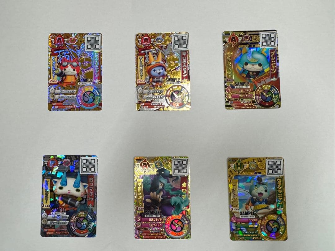 超希少 妖怪ウォッチ バスターズ 鉄鬼軍 第1弾 サンプルカード