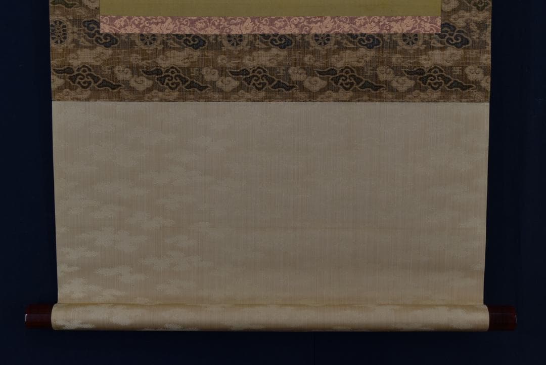 圓山應挙/円山応挙/翁図/祝事人物図/横物/掛軸☆宝船☆Z-696