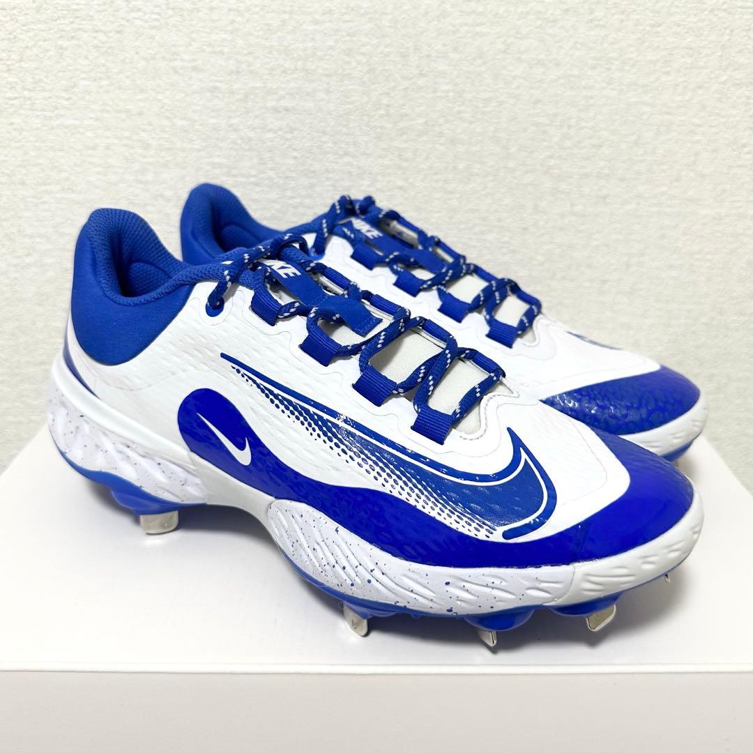 ナイキ 金具 アルファ ハラチ エリート 27 野球 スパイク 靴 シューズ 青