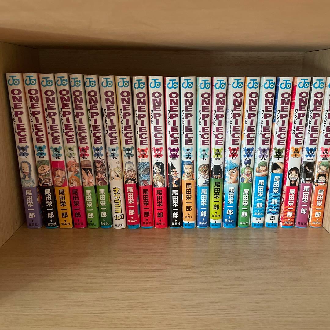 ONE PIECE ワンピース 漫画 ほぼ全巻セット ほぼ初版帯付き 1〜109
