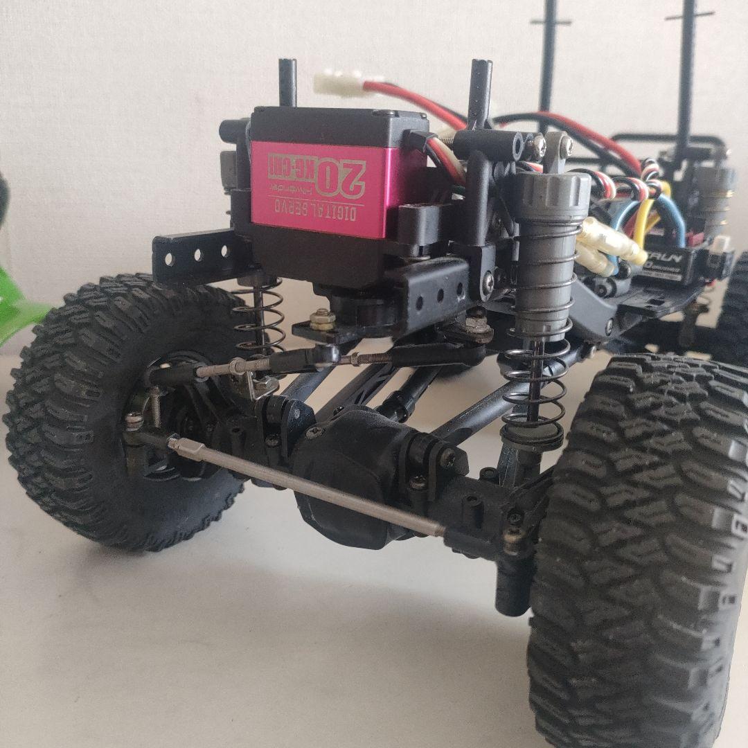 タミヤ1/10RC CC-02シャーシフルセット、 ビートルボディLED付き