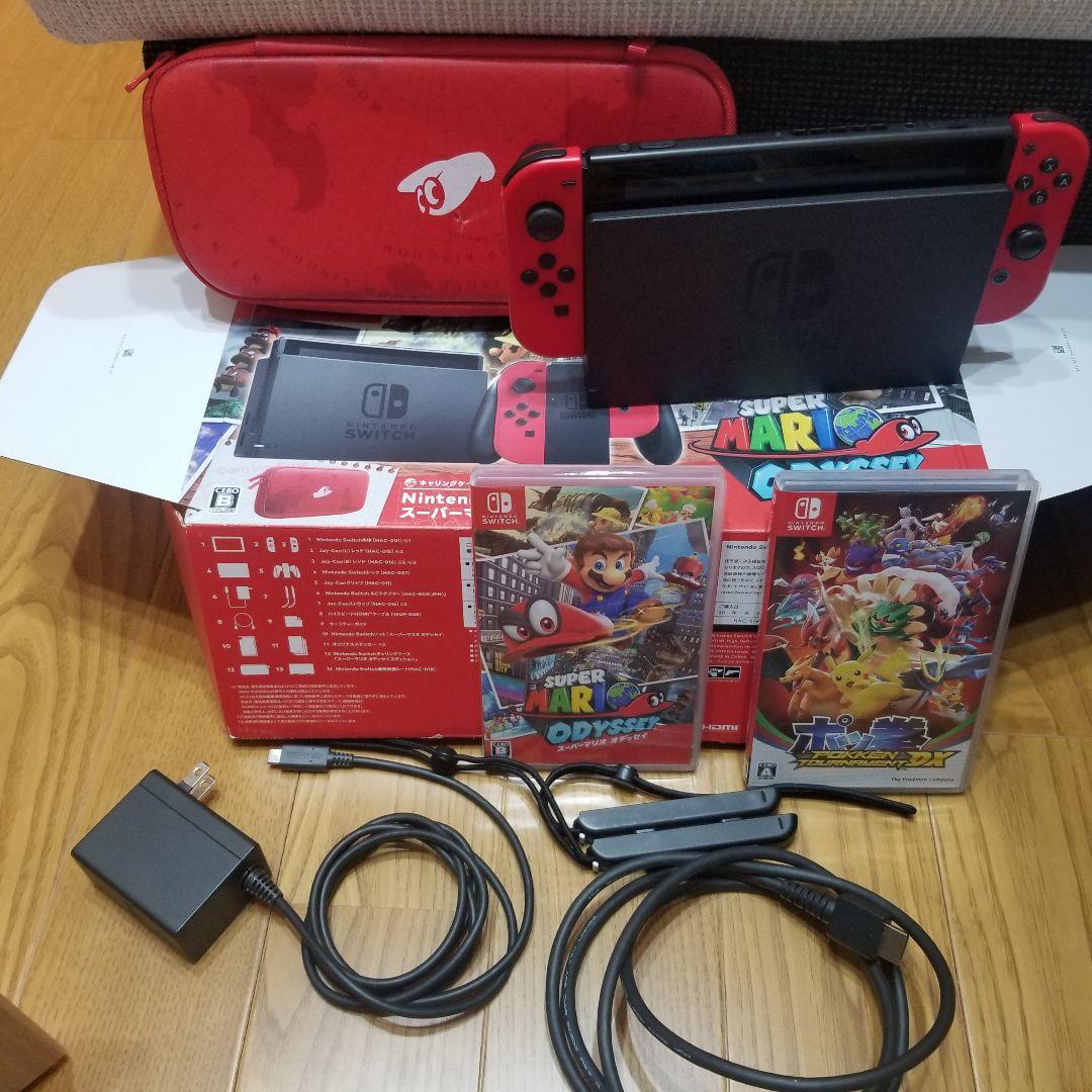 NINTENDO SWICH MARIO ODYSSEY ポッ拳　ソフト付き