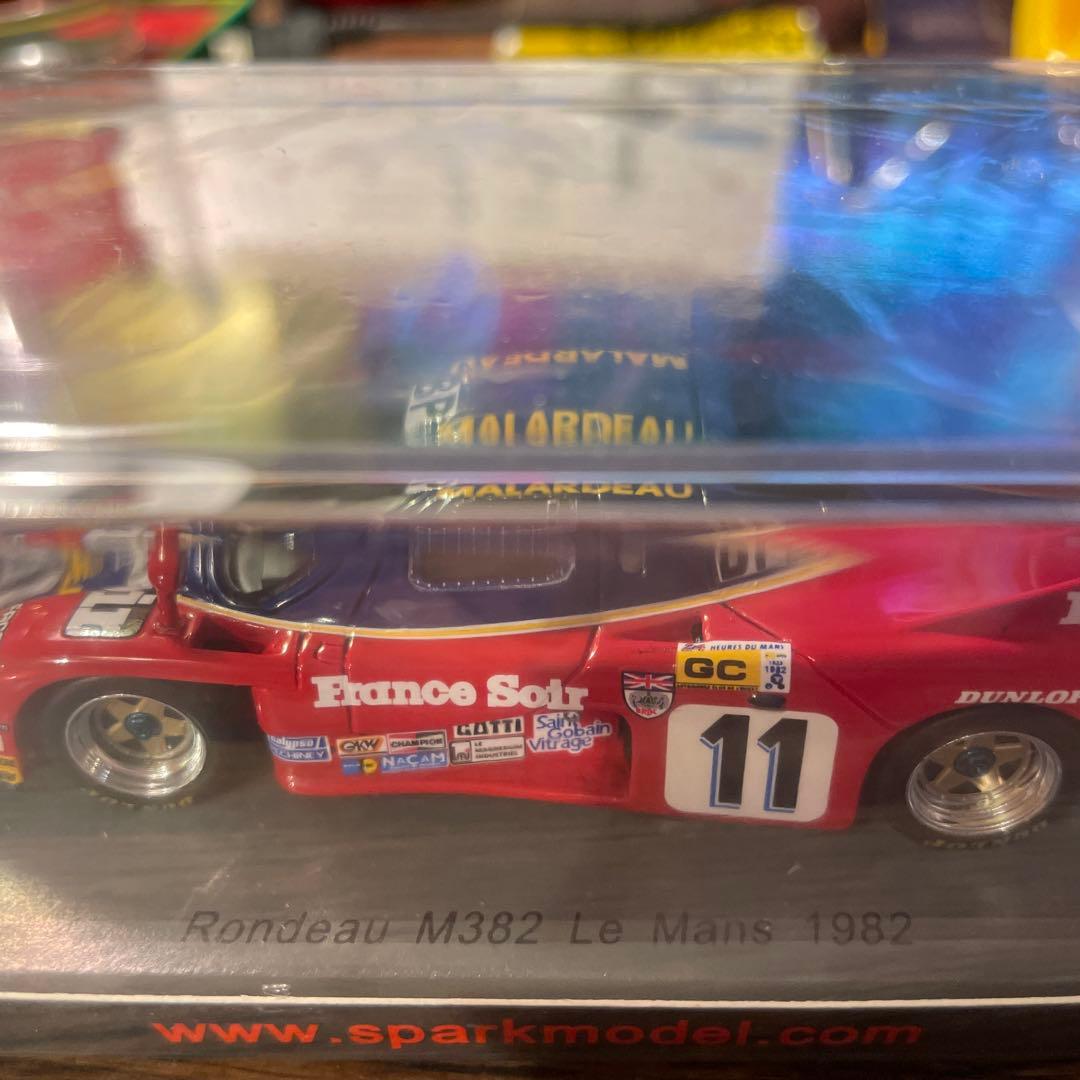 絶版　1/43 スパーク　ロンドー　M382 No.11 ルマン24時 1982