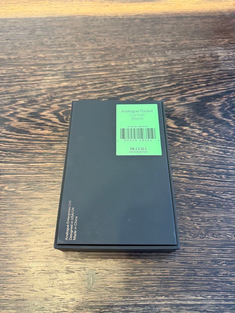 アナログポケット　ブラック　Analogue Pocket [Black]