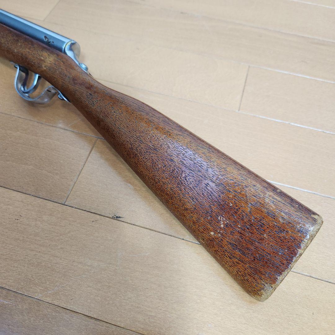 【動作品】射的銃 コルク銃 1丁 コルク弾 約100個付き ビンテージ
