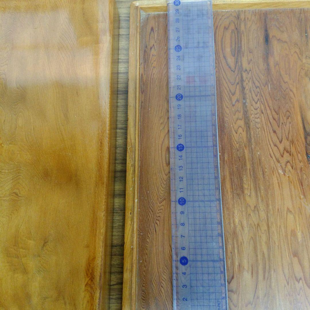 屋久杉の硯箱　内寸302x205x40mm