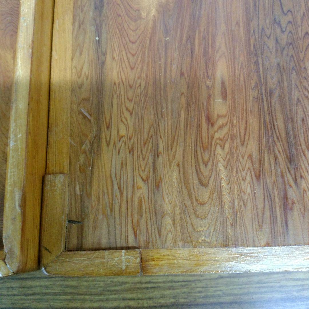 屋久杉の硯箱　内寸302x205x40mm