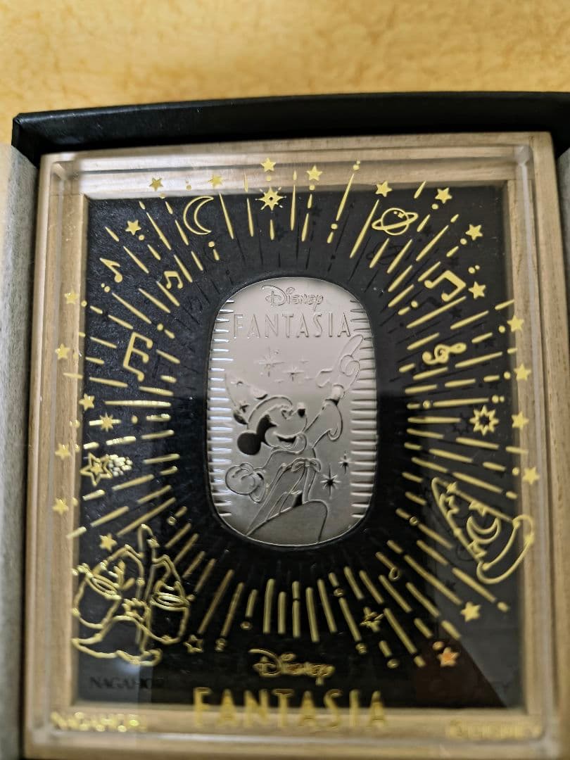 ディズニーファンタジア純プラチナ小判10グラム