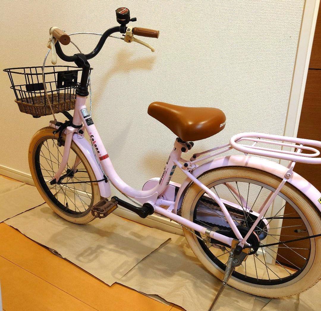 神奈川【直接引取のみ】川崎市中原区 子供用自転車 18インチ ピンク 女児向け