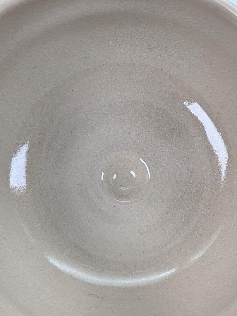 九谷廣仙 九谷焼 青手唐花草文茶盌 合箱合布 抹茶碗 抹茶茶碗 茶道具 茶器