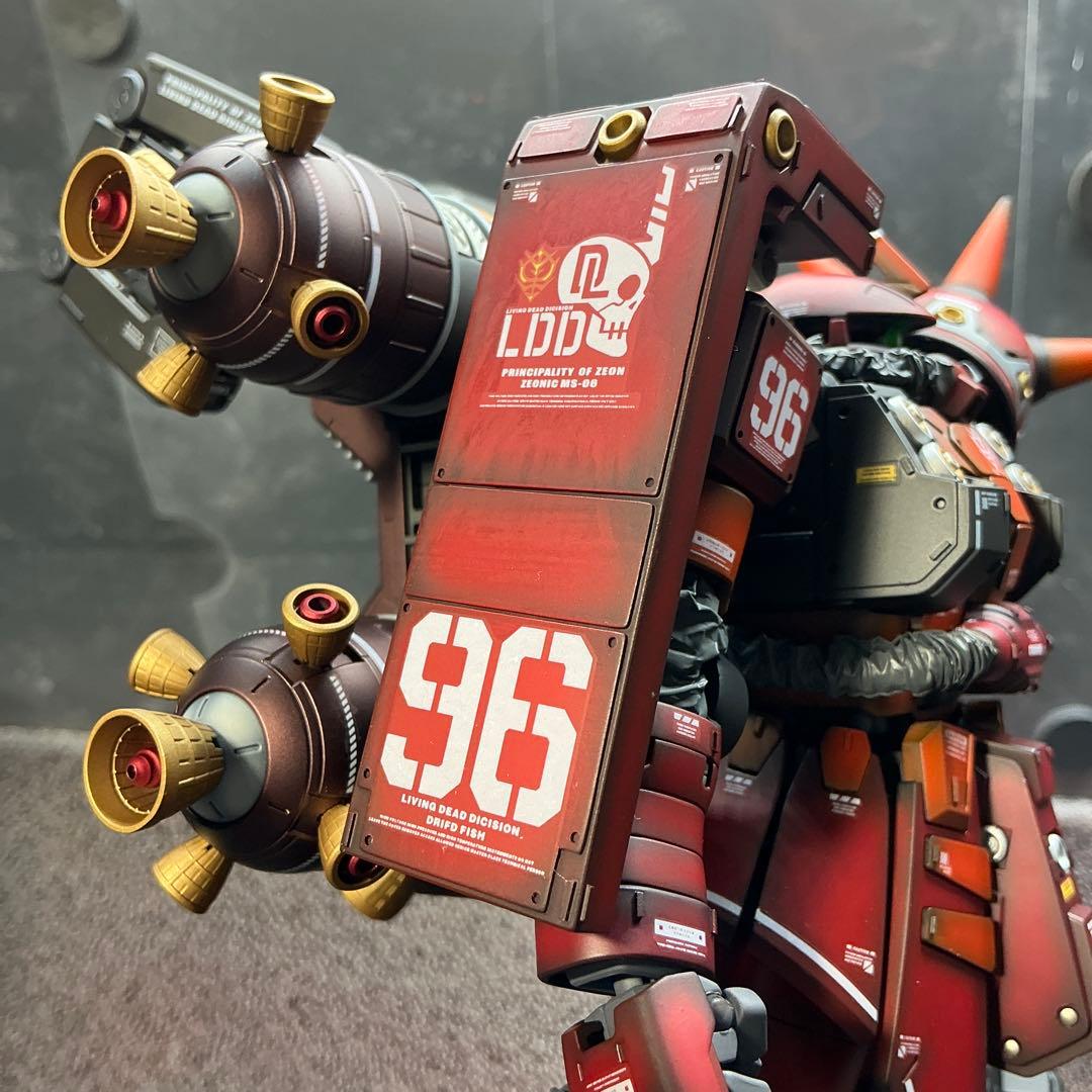 MG 1/100 高機動型ザク　サイコザク　ラストセッションVer 微改造全塗装