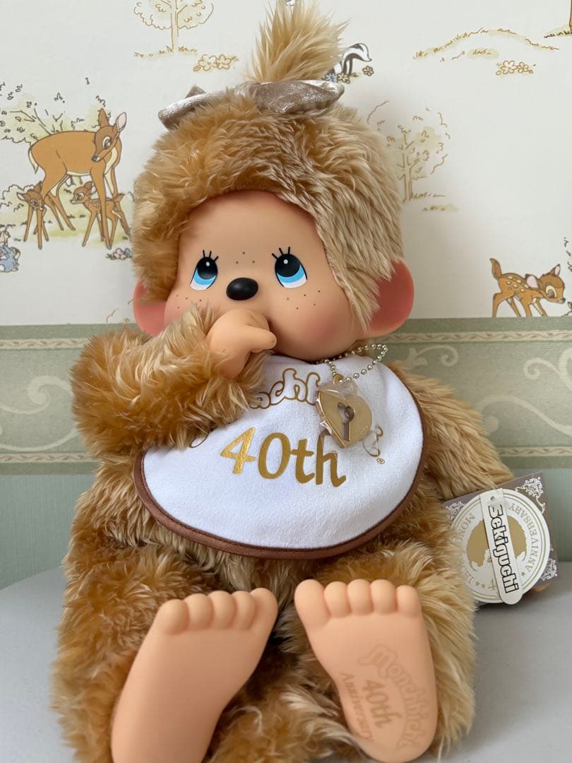 ゴールドモンチッチ　40周年限定タグ付　L セキグチ