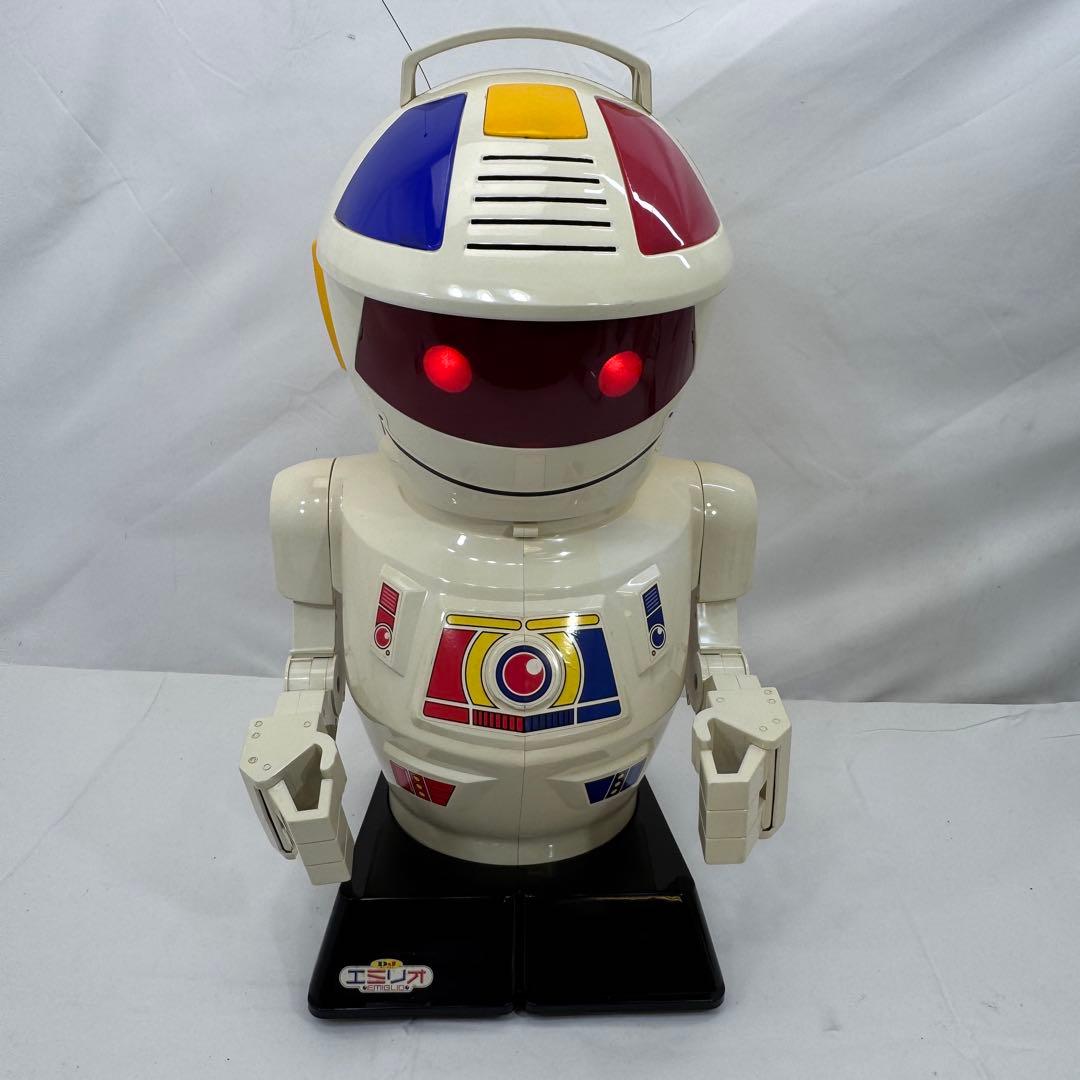 希少 昭和レトロ セガ ヨネザワ DJ エミリオ ラジコンロボット 外箱付稼働品