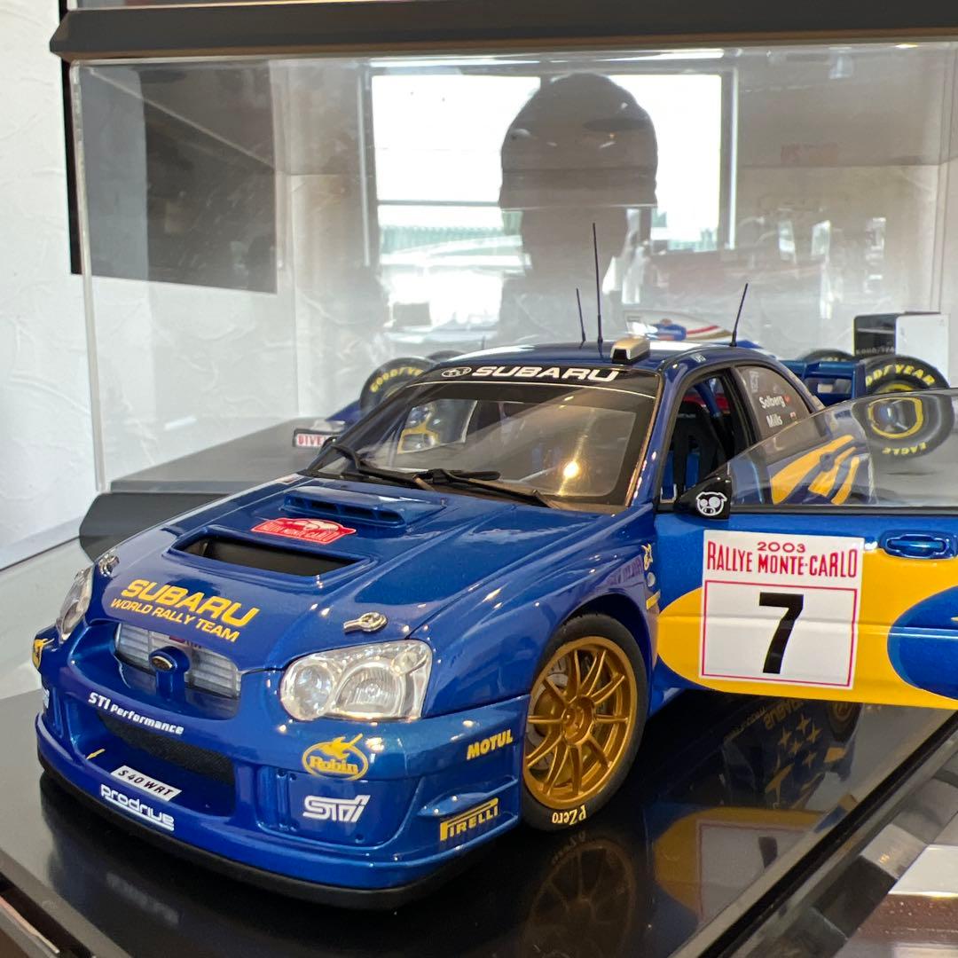 【期間限定値下げ12/7まで】 オートアート1/18 2003インプレッサWRC