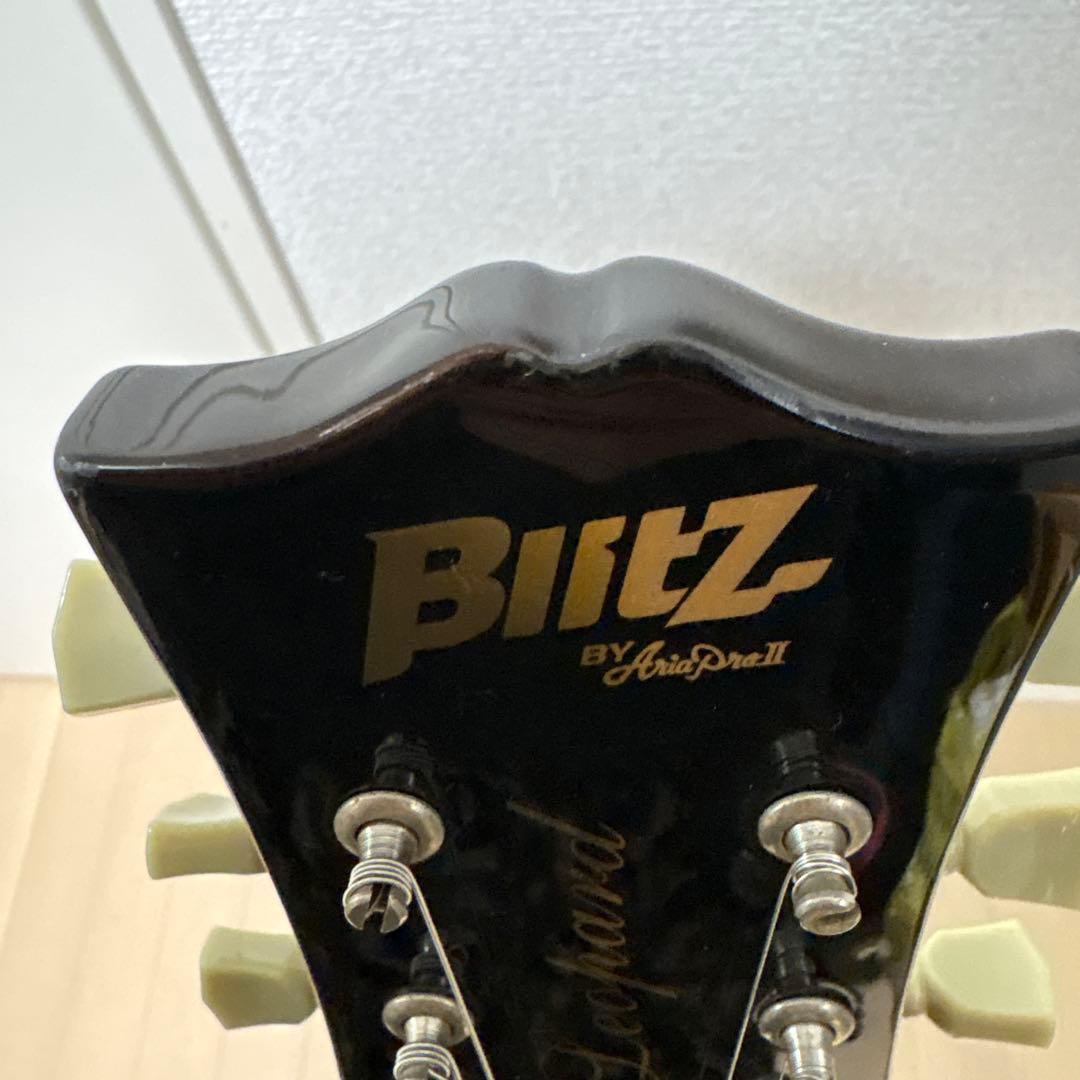 BLITZ leopard シースルーブラック