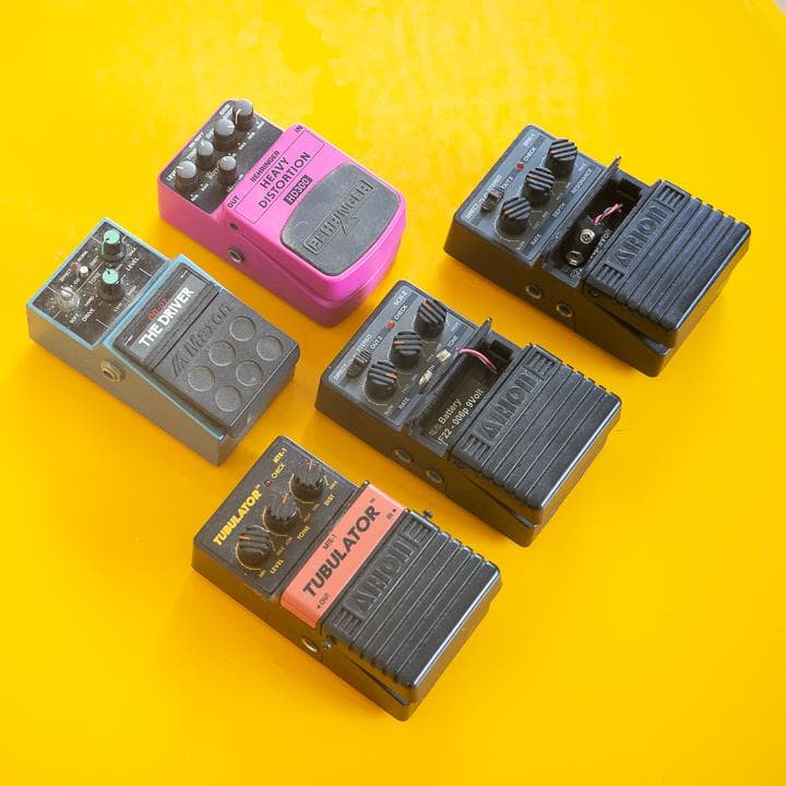 ギターエフェクター 5Pまとめ