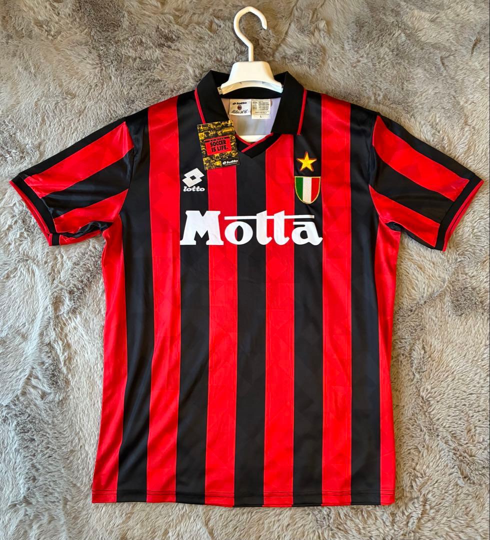 【新品 激レア】セリエA ミラン 95-96 バッジョ ホーム ユニフォーム L