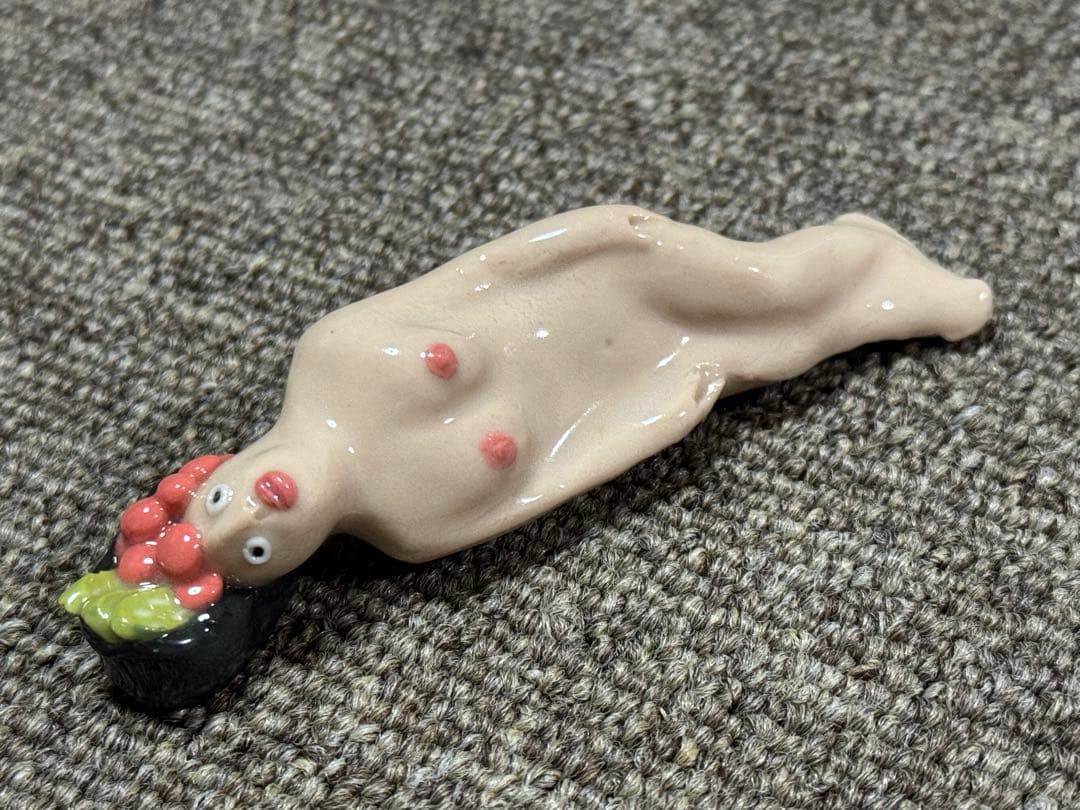 九谷焼 北井真衣 抹茶碗 フリーカップ ヴィーナス 箸置き いくら軍艦 セット