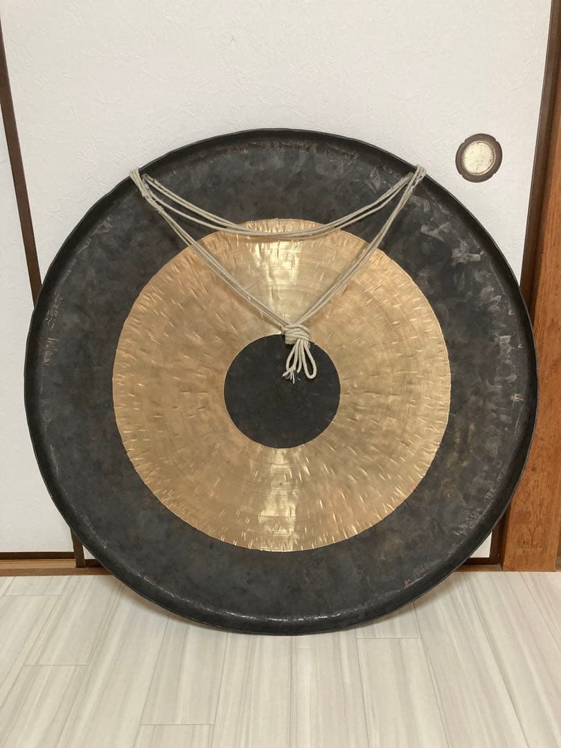 【7/27(日)終了】ゴング 34インチ Zenn ドラ タムタム 銅鑼