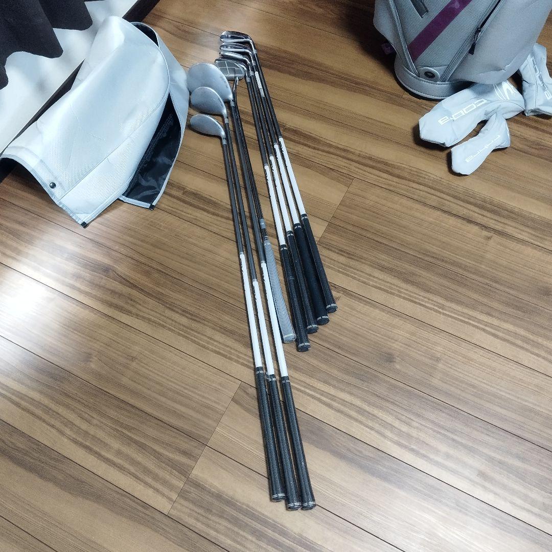 コブラ ゴルフクラブ レディース 8本セット PUMA キャディバッグ付き