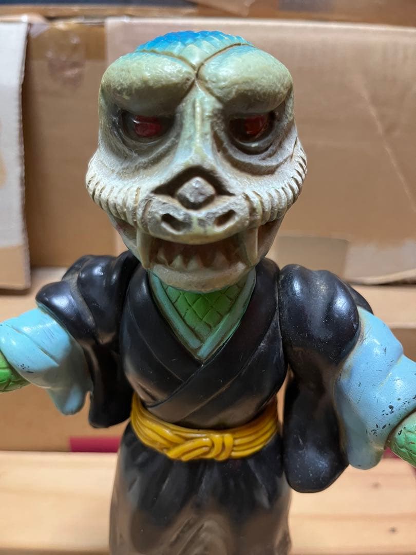 ⚠️レア　変身忍者嵐　鬼火まむし　スタンダード　旧バンダイ　当時物