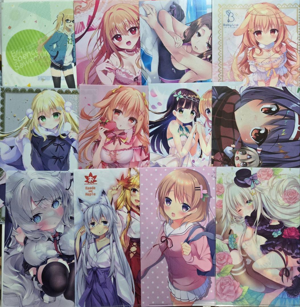 アニメグッズ キャラクターグッズ クリアファイル まとめ売り 200枚以上