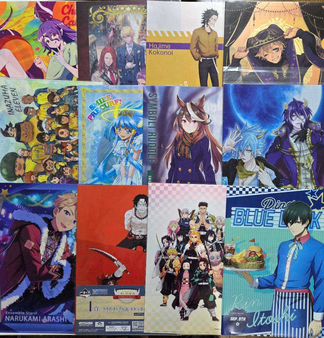 アニメグッズ キャラクターグッズ クリアファイル まとめ売り 200枚以上