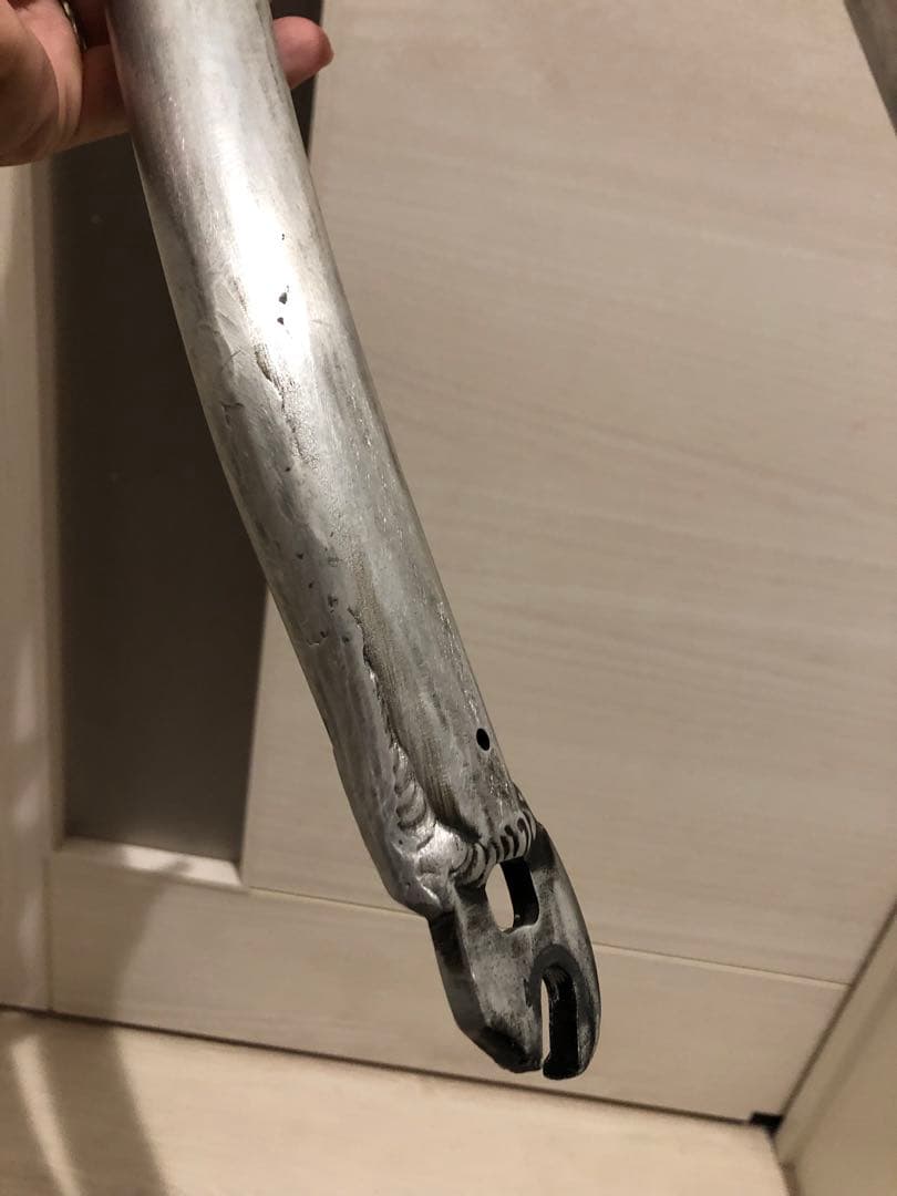 トライアル　26インチ　Vブレーキ台座　フロントフォーク