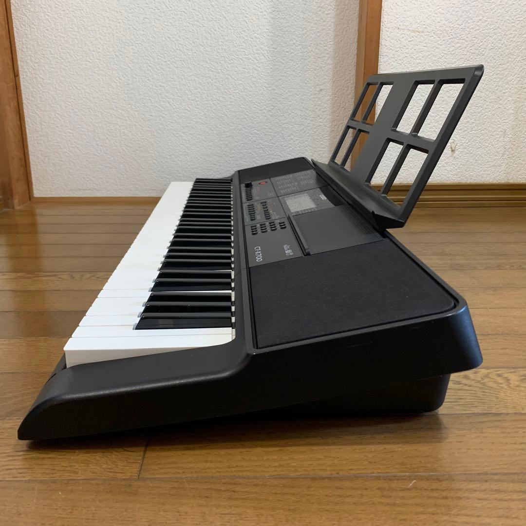 CASIO CT-X700 電子キーボード 61鍵 ペダル付き
