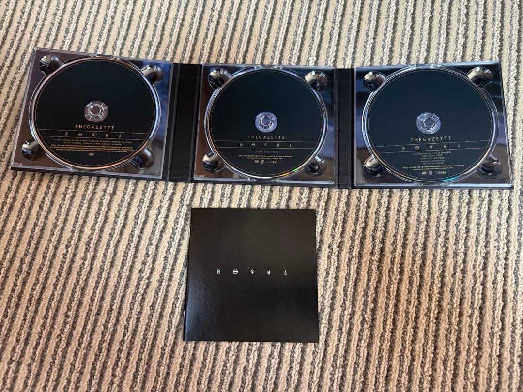 DOGMA アルバム the GazettE 直筆サイン入り