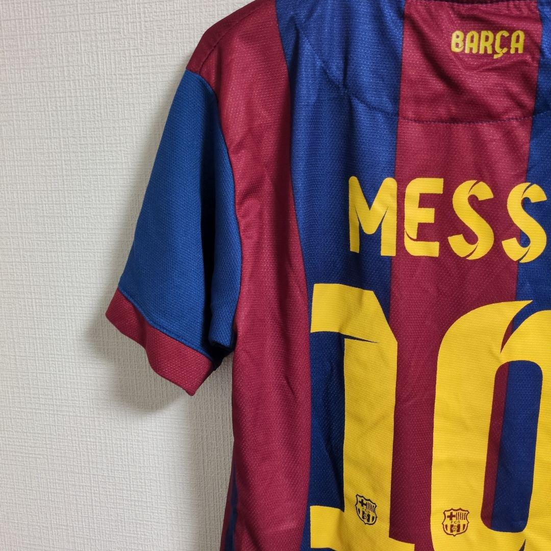 バルセロナ　メッシ　ユニフォーム　バルサ　半袖　サッカーシャツ