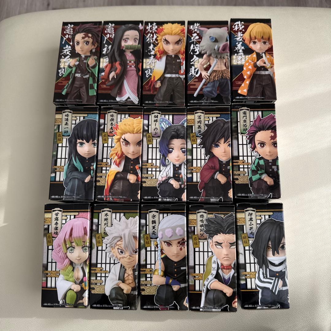 【新品未開封】鬼滅の刃　コレクタブル　15個セット