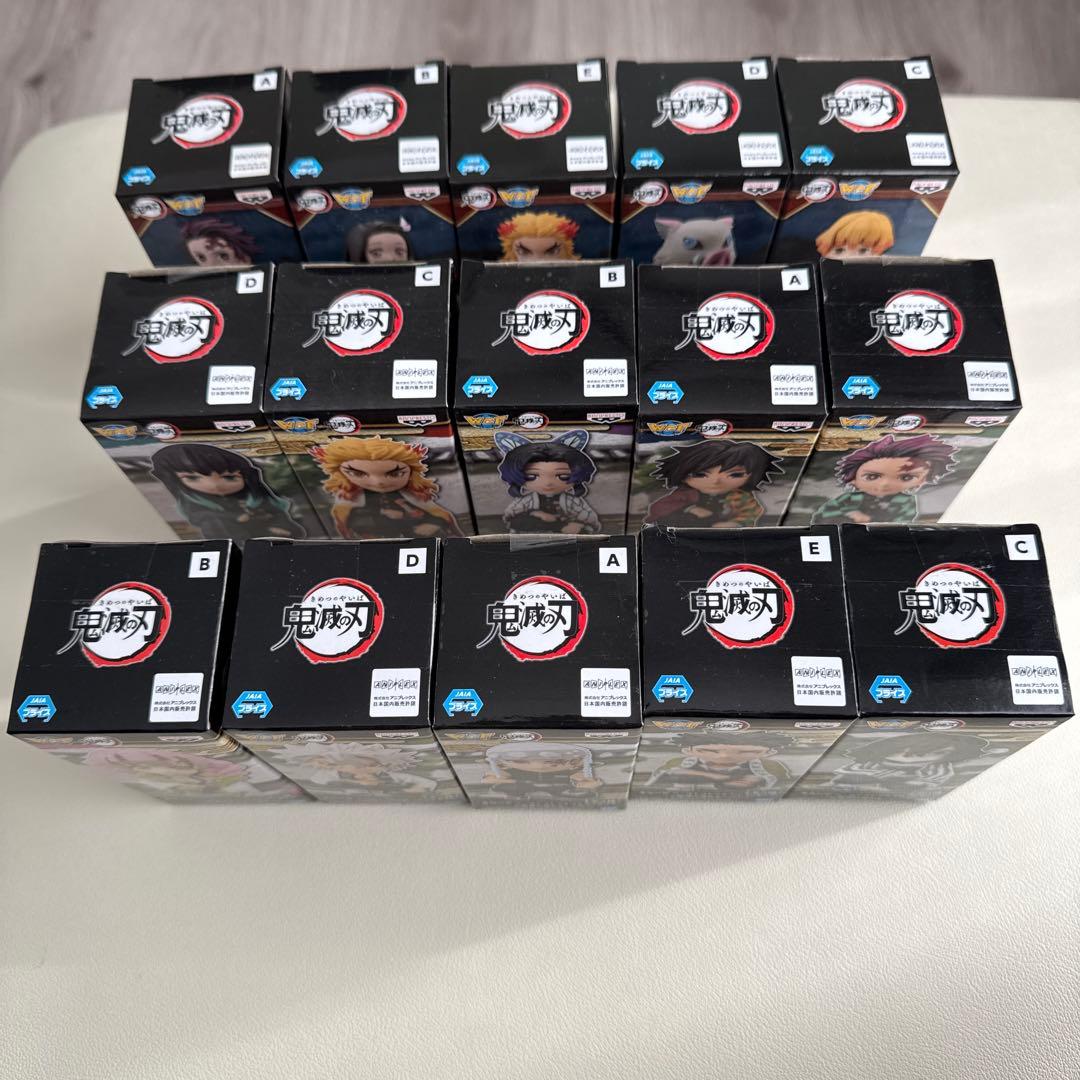 【新品未開封】鬼滅の刃　コレクタブル　15個セット