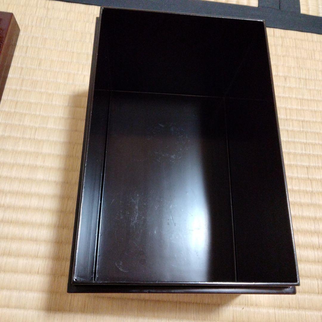 茶箱セット　美品　溜塗筋目　利休茶箱