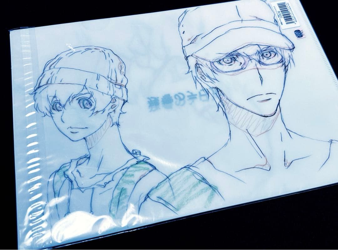 希少 残響のテロル 原画クリアファイル 5枚set