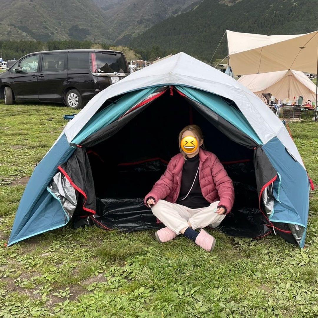 (デカトロン)キャンプ ワンタッチテント3人用QUECHUA