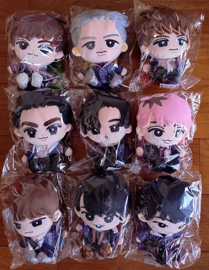 Man すのチルぶら下がらないシリーズ　BIGぬいぐるみ　９体