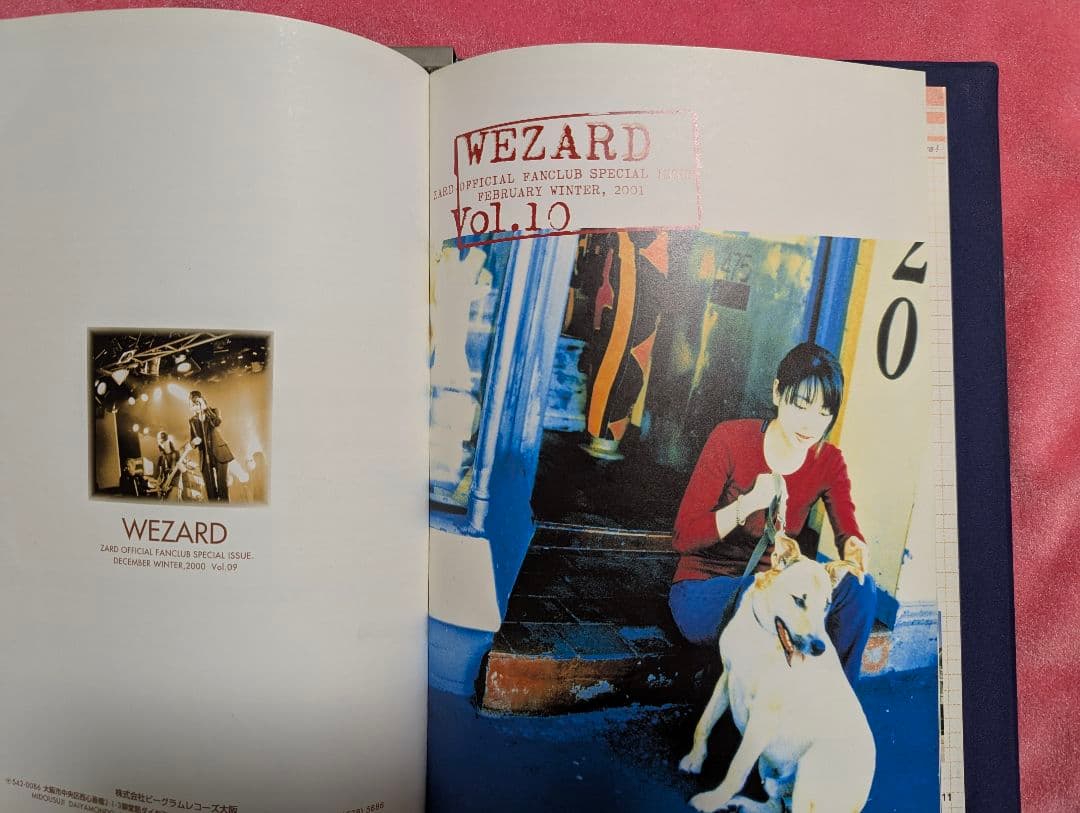 ZARD（坂井泉水）ファンクラブ会報　vol1から12 バインダー付き