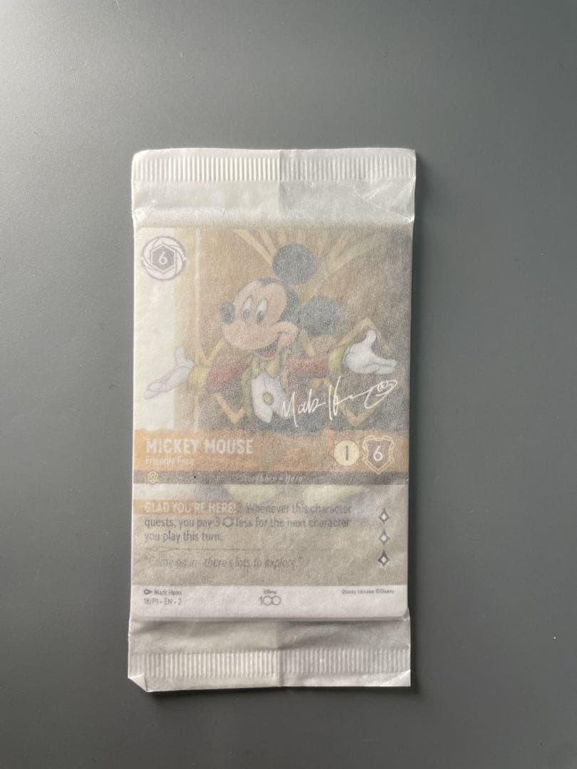 ロルカナ　ディズニー100 海外正規品　英語