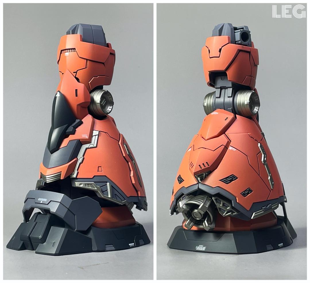 海外製 1/100 MS-09RS シャア専用リック・ドム 全塗装完成品