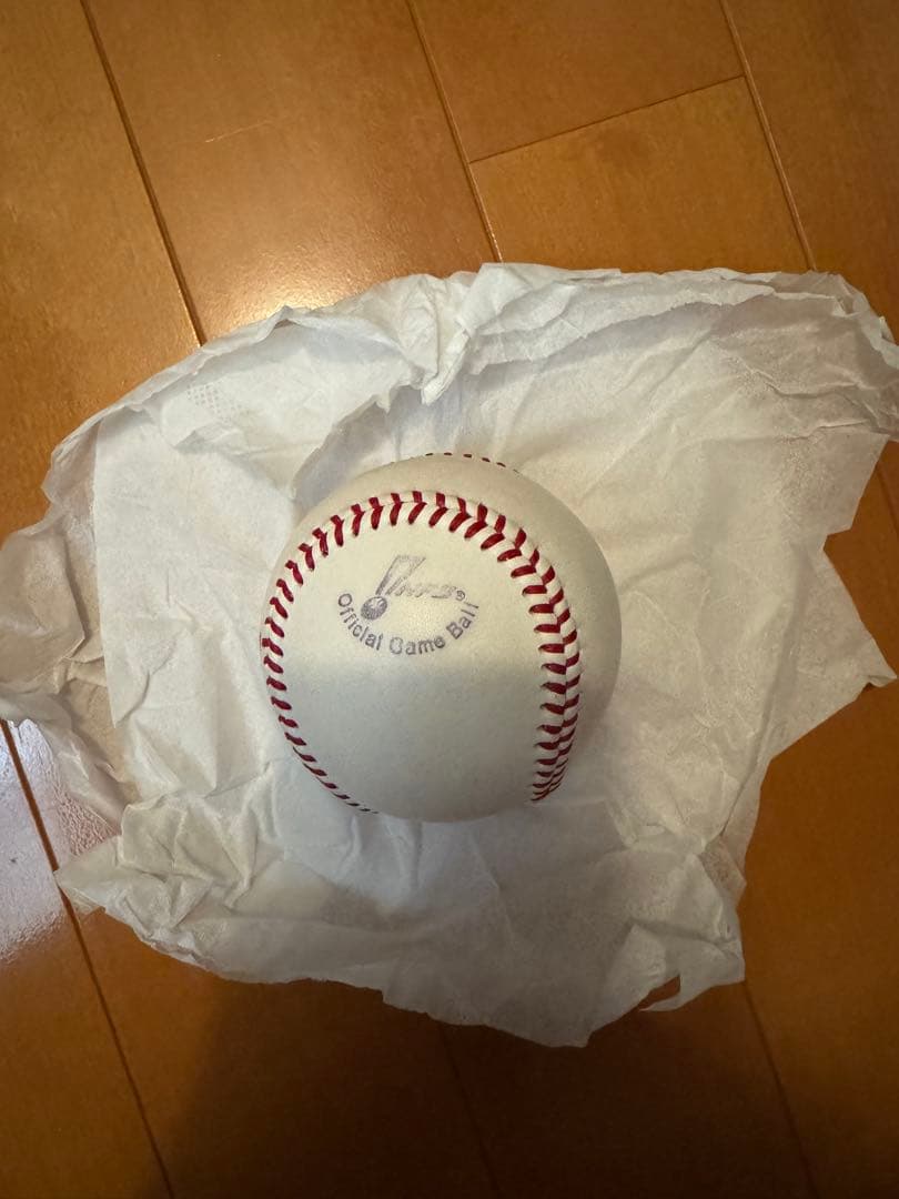 坂本勇人直筆サインボール(背番号61)