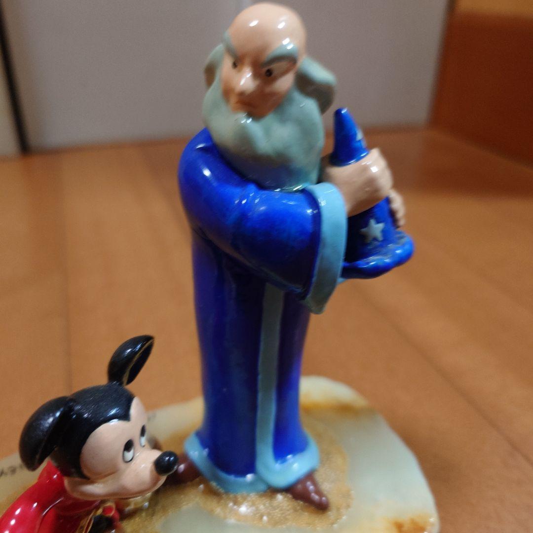 2001年 ロン・リー ディズニー ミッキーマウス 魔法使い エンシド 置物