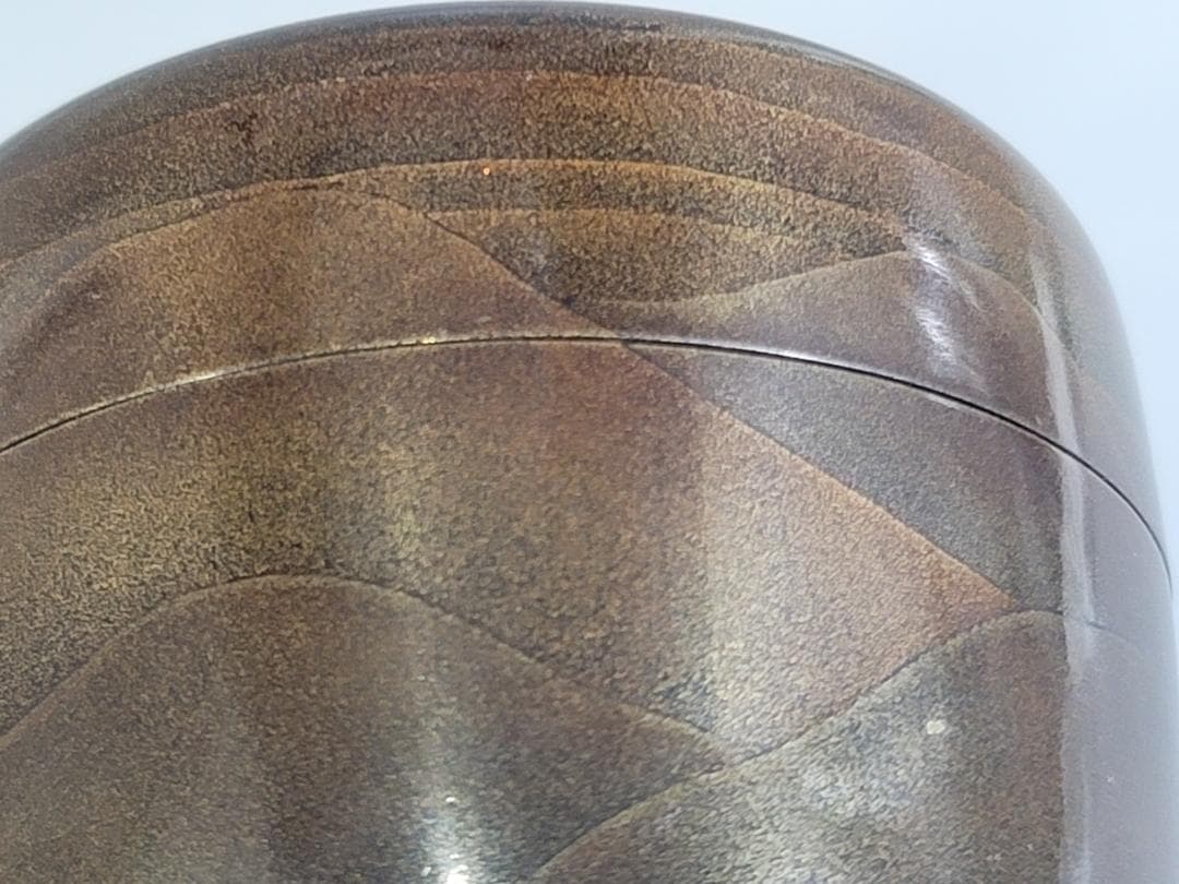 茶道具 遠山 蒔絵 棗 在銘 共箱