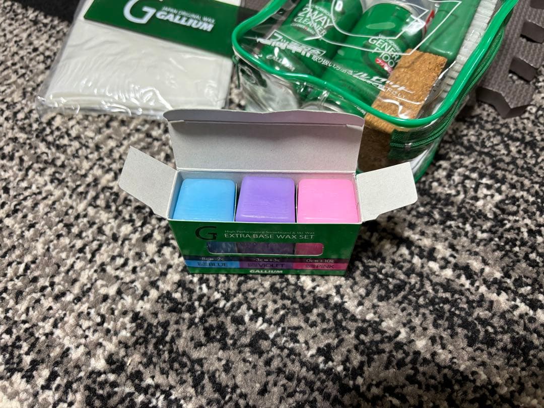 GALLIUM スノーボードワックスセット【屋内使用推奨】