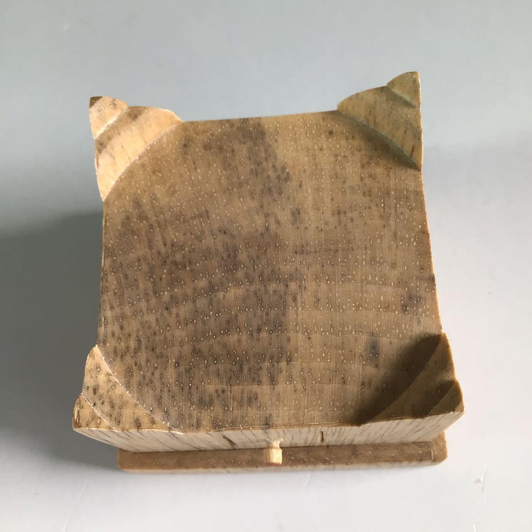 Ｐ９５８　香合　『石津外記造』『氷室香合』　共箱　茶道具